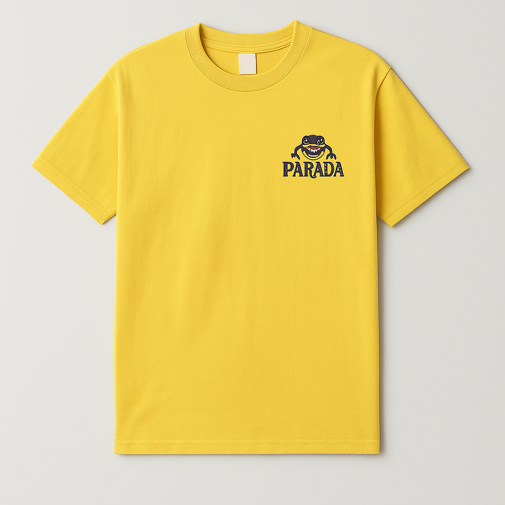 Yellow - Parada Classic Logo Tee – Limited Edition