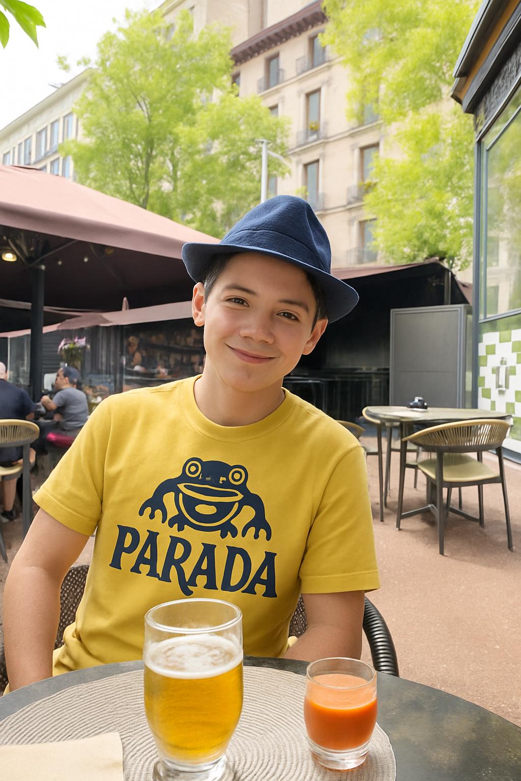 Beige - Parada Classic Logo Tee – Limited Edition