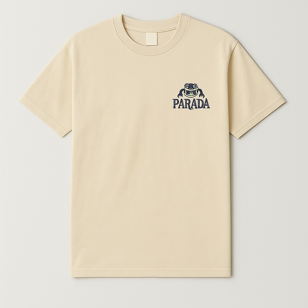 Beige - Parada Classic Logo Tee – Limited Edition